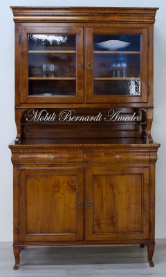 Louis Philippe style reproduction of a sideboard with solid cherry top